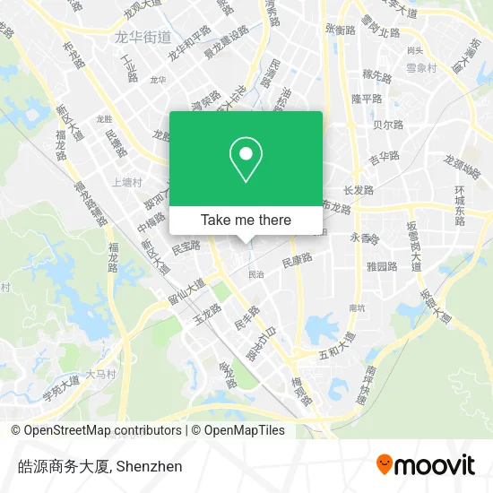 皓源商务大厦 map