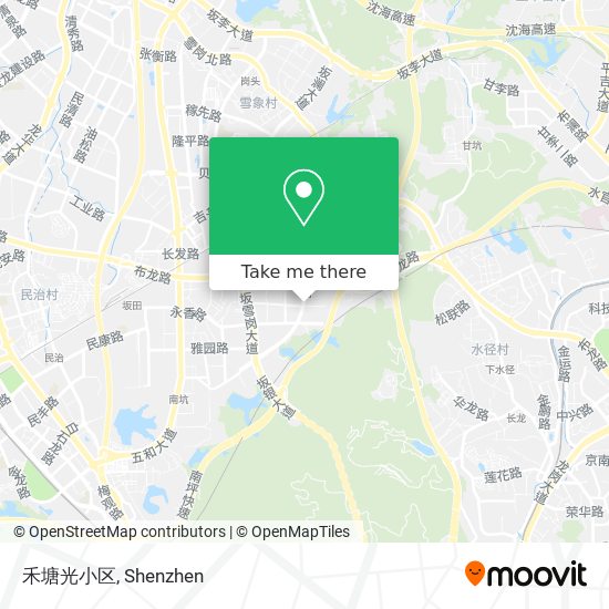 禾塘光小区 map