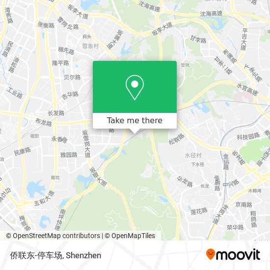 侨联东-停车场 map
