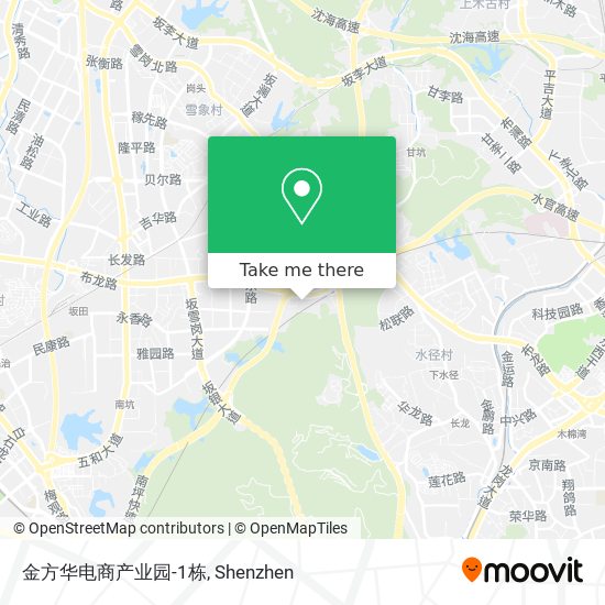 金方华电商产业园-1栋 map