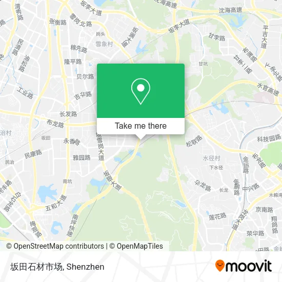 坂田石材市场 map