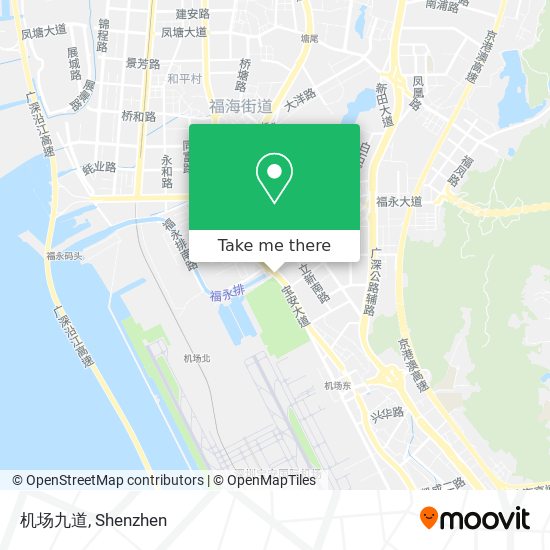 机场九道 map