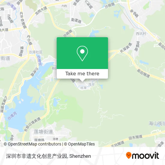 深圳市非遗文化创意产业园 map