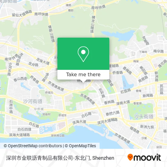 深圳市金联沥青制品有限公司-东北门 map
