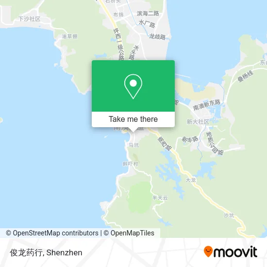 俊龙药行 map