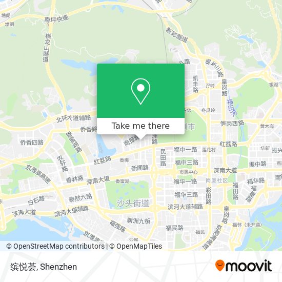 缤悦荟 map