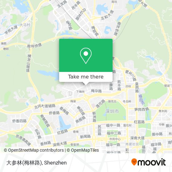 大参林(梅林路) map