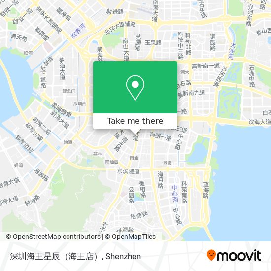 深圳海王星辰（海王店） map