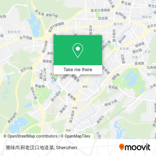 雅味尚厨老汉口地道菜 map