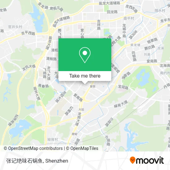 张记绝味石锅鱼 map