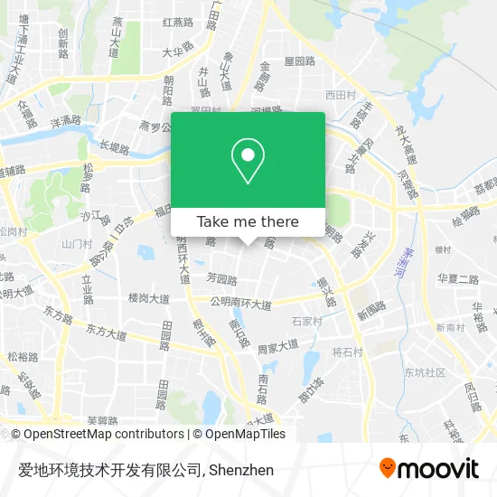 爱地环境技术开发有限公司 map