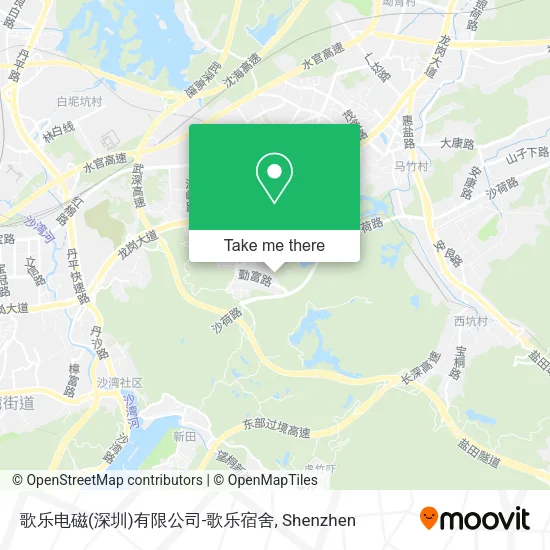 歌乐电磁(深圳)有限公司-歌乐宿舍 map