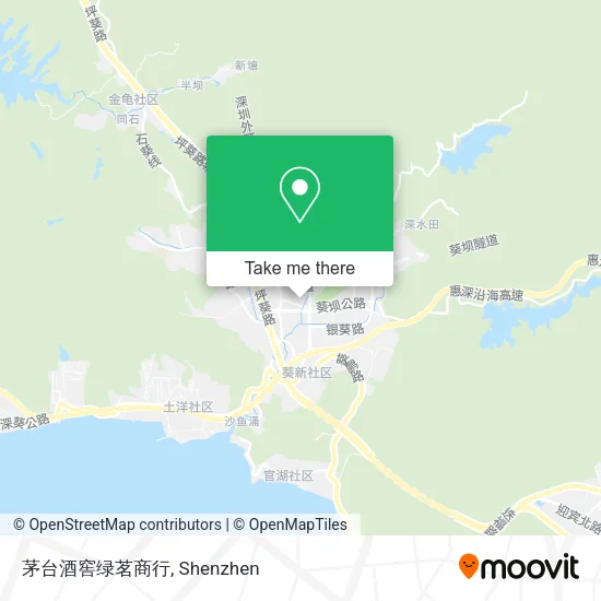 茅台酒窖绿茗商行 map
