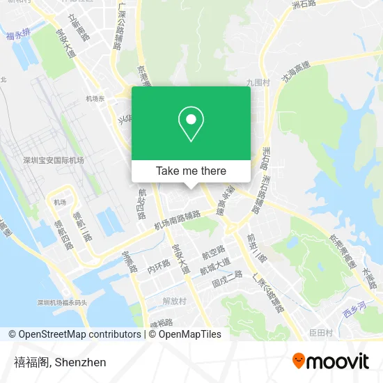 禧福阁 map
