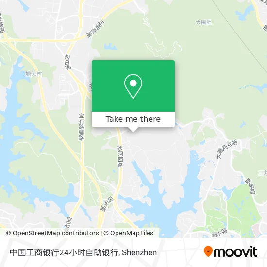 中国工商银行24小时自助银行 map