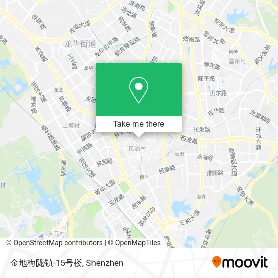 金地梅陇镇-15号楼 map