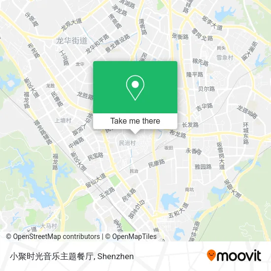 小聚时光音乐主题餐厅 map
