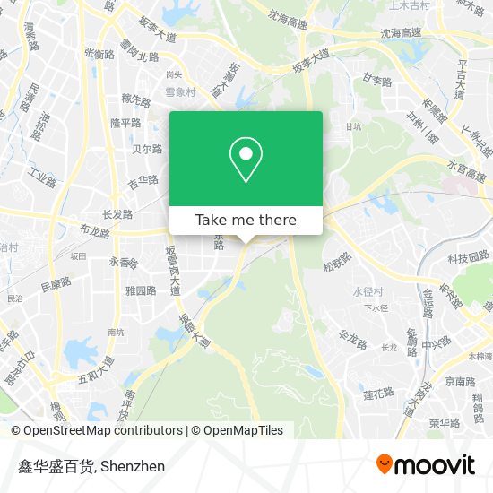 鑫华盛百货 map