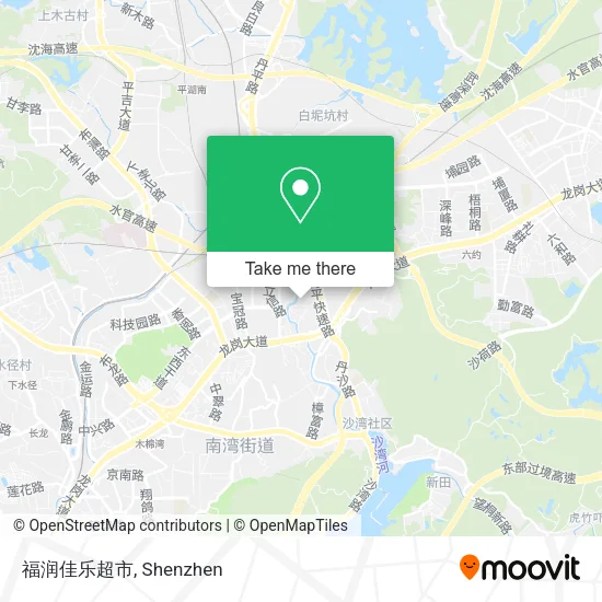 福润佳乐超市 map