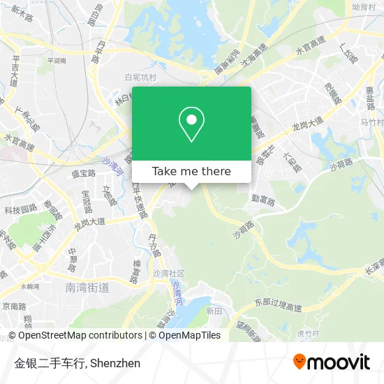 金银二手车行 map