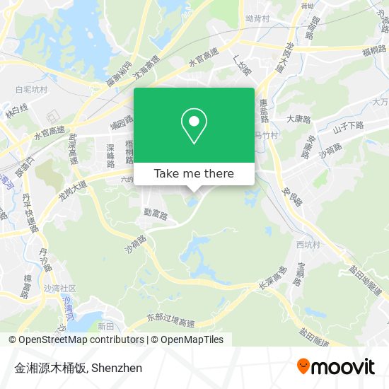 金湘源木桶饭 map