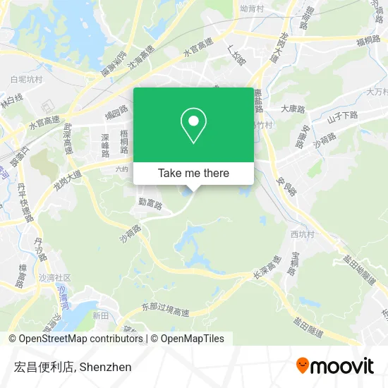 宏昌便利店 map