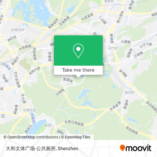 大和文体广场-公共厕所 map