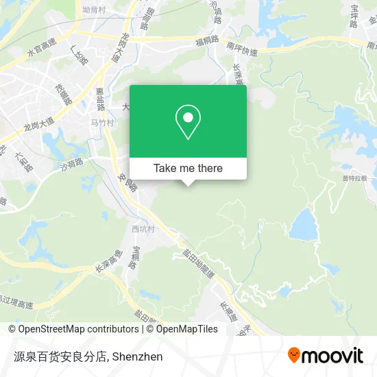 源泉百货安良分店 map