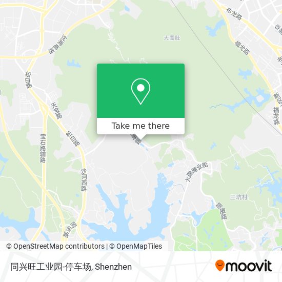 同兴旺工业园-停车场 map