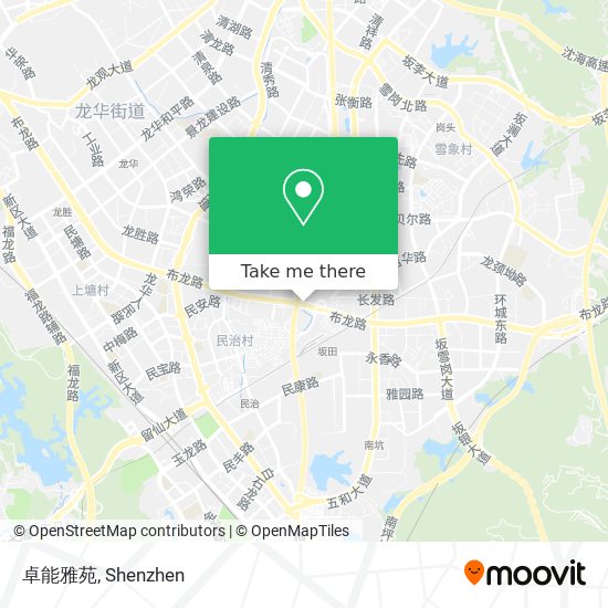 卓能雅苑 map