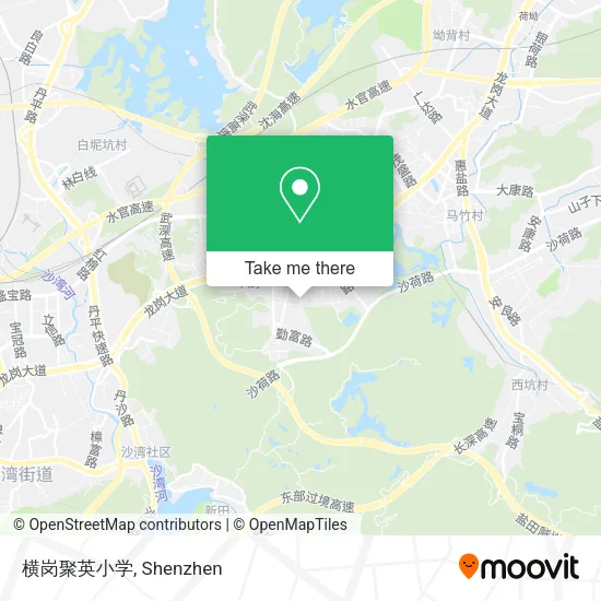 横岗聚英小学 map