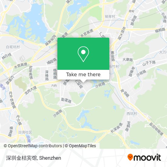 深圳金桔宾馆 map