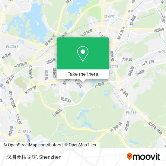深圳金桔宾馆 map