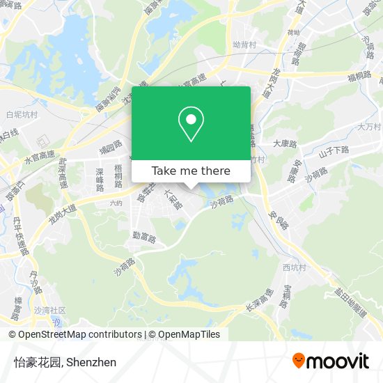 怡豪花园 map