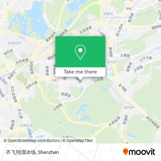齐飞翔溜冰场 map