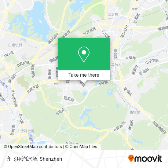 齐飞翔溜冰场 map