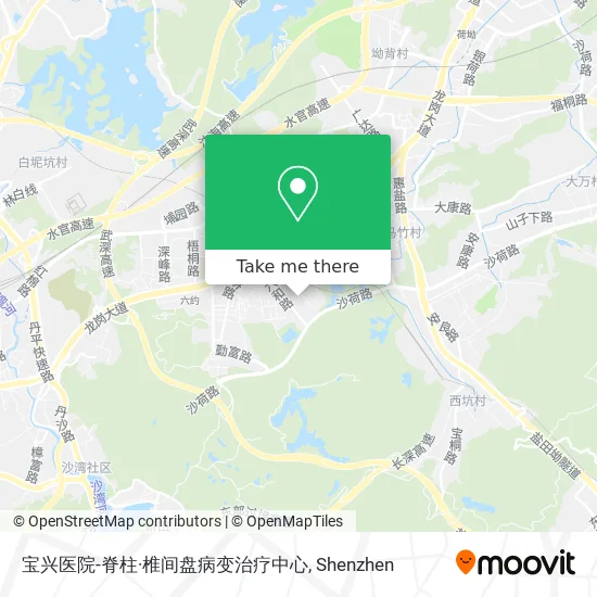 宝兴医院-脊柱·椎间盘病变治疗中心 map