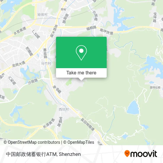 中国邮政储蓄银行ATM map