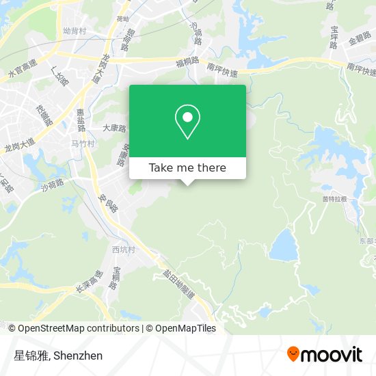 星锦雅 map