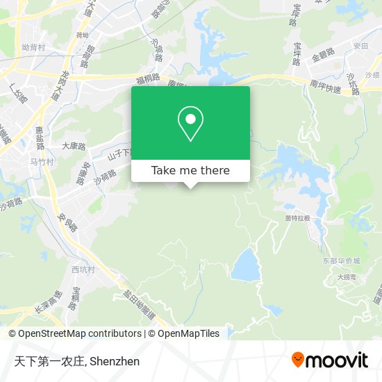 天下第一农庄 map
