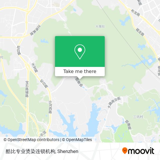 酷比专业烫染连锁机构 map