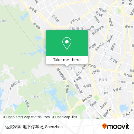 远景家园-地下停车场 map