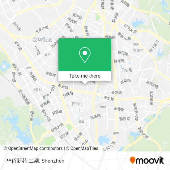 华侨新苑-二期 map