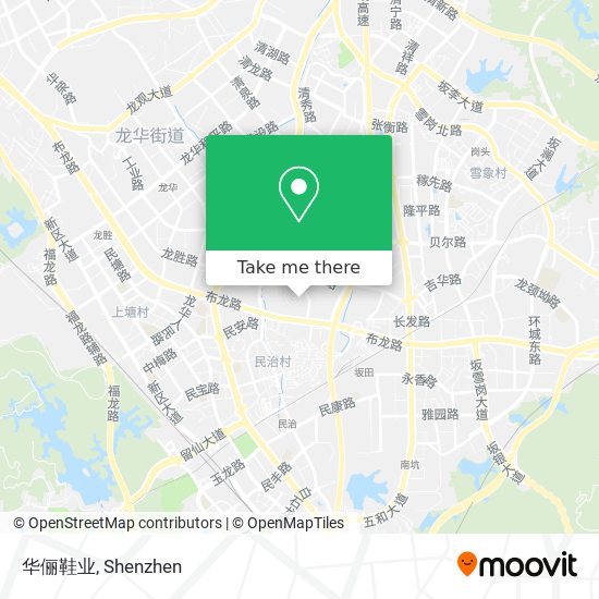 华俪鞋业 map