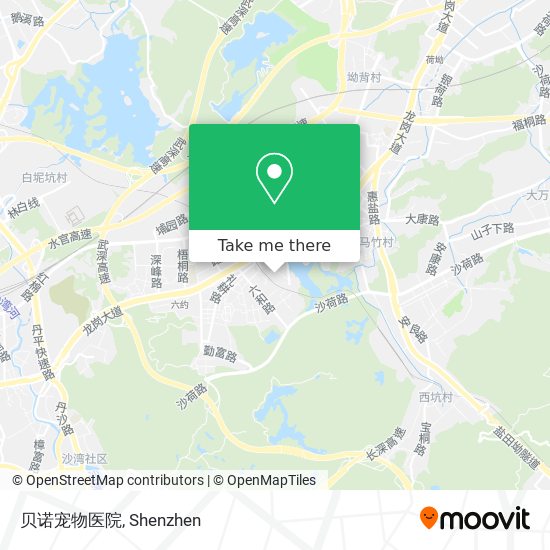 贝诺宠物医院 map
