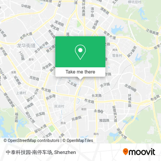 中泰科技园-南停车场 map