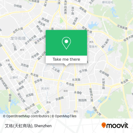 艾格(天虹商场) map