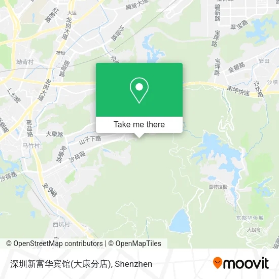深圳新富华宾馆(大康分店) map