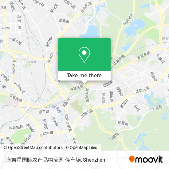 海吉星国际农产品物流园-停车场 map