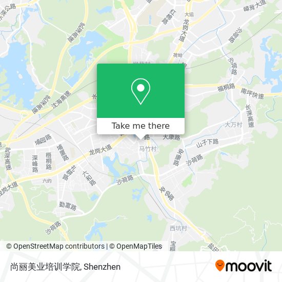 尚丽美业培训学院 map